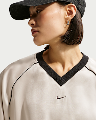Nike Sportswear Women's Oversized Satin Top. Nike ID